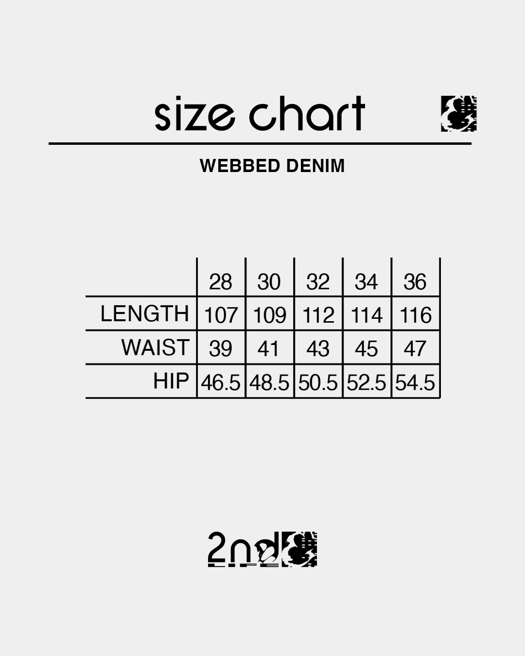 FLARE WEBDENIM BLACK