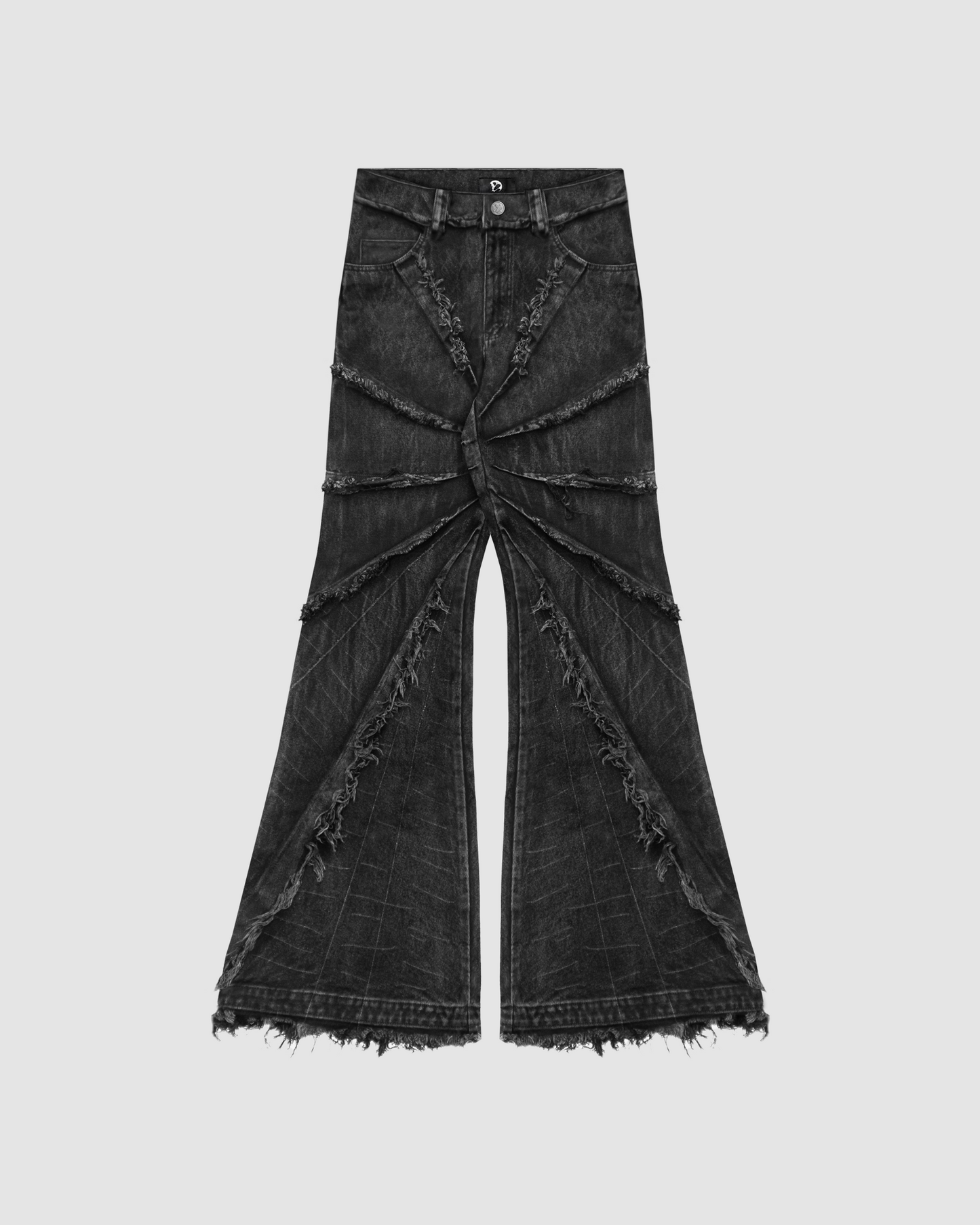 FLARE WEBDENIM BLACK