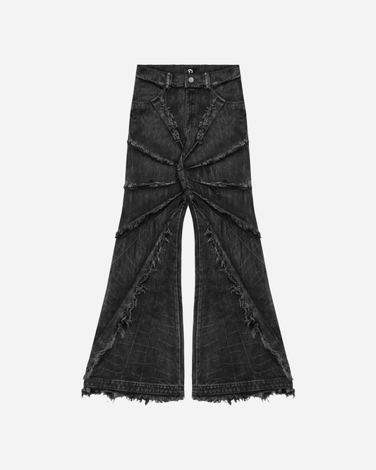 FLARE WEBDENIM BLACK